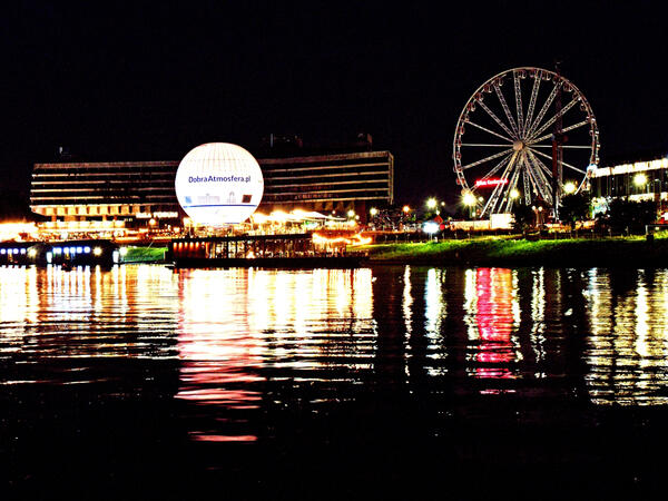river lights reflection 2