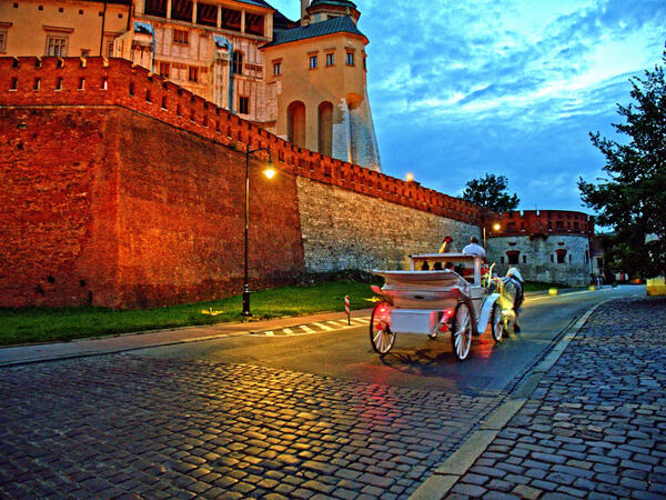 castle and carriage