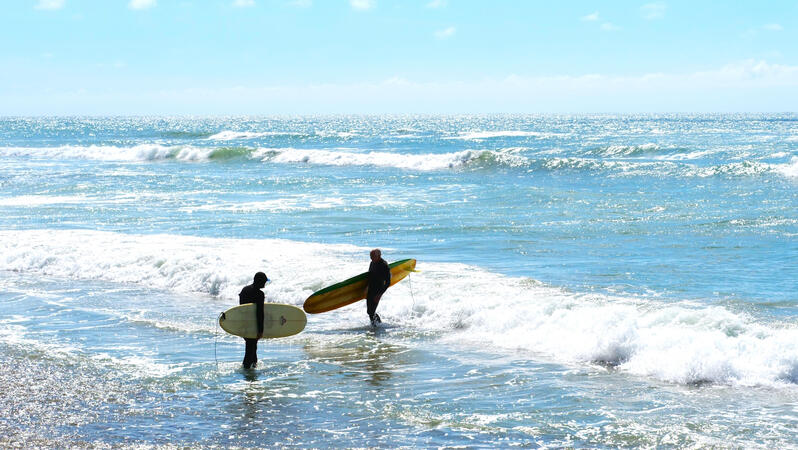 2 surfers